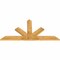 Ekena Millwork Saratoga Rough Sawn Timber Gable Bracket, Western Red Cedar, 72"W x 36"H x 2"D x 6"F, 12/12 Pitch GBW072X36X0206SAR00RWR - alternate 3